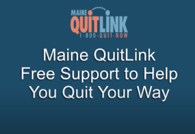 SPH Maine Quitlink Free Support Thumbnail